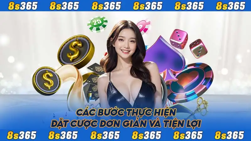 Các bước thực hiện đặt cược đơn giản và tiện lợi