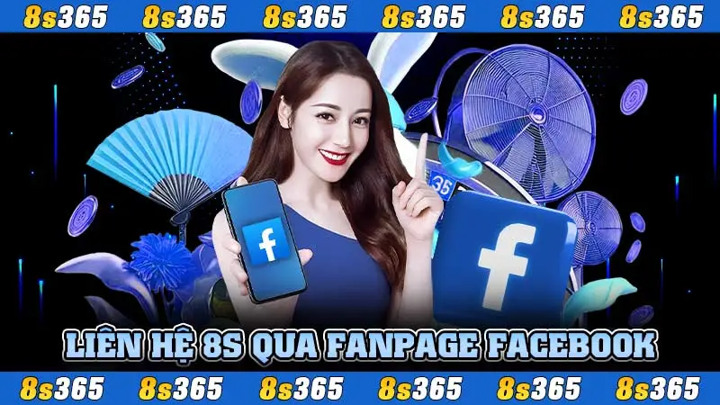 Liên hệ 8S qua fanpage Facebook