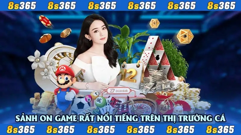 Sảnh ON GAME rất nổi tiếng trên thị trường cá cược